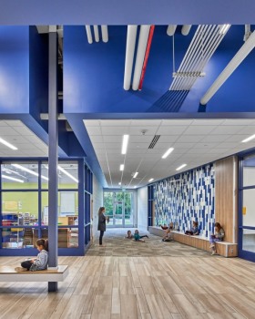 东兰辛市格伦凯恩小学丨美国兰辛丨GMB Architecture + Engineering