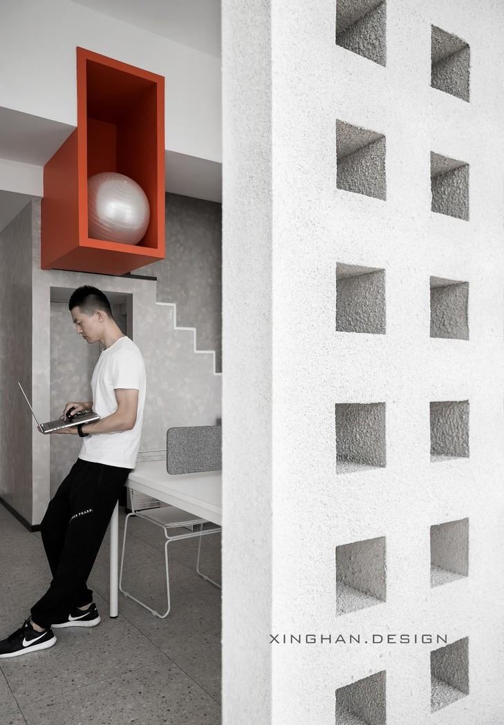 却白 | 办公楼中的诗意空间-19