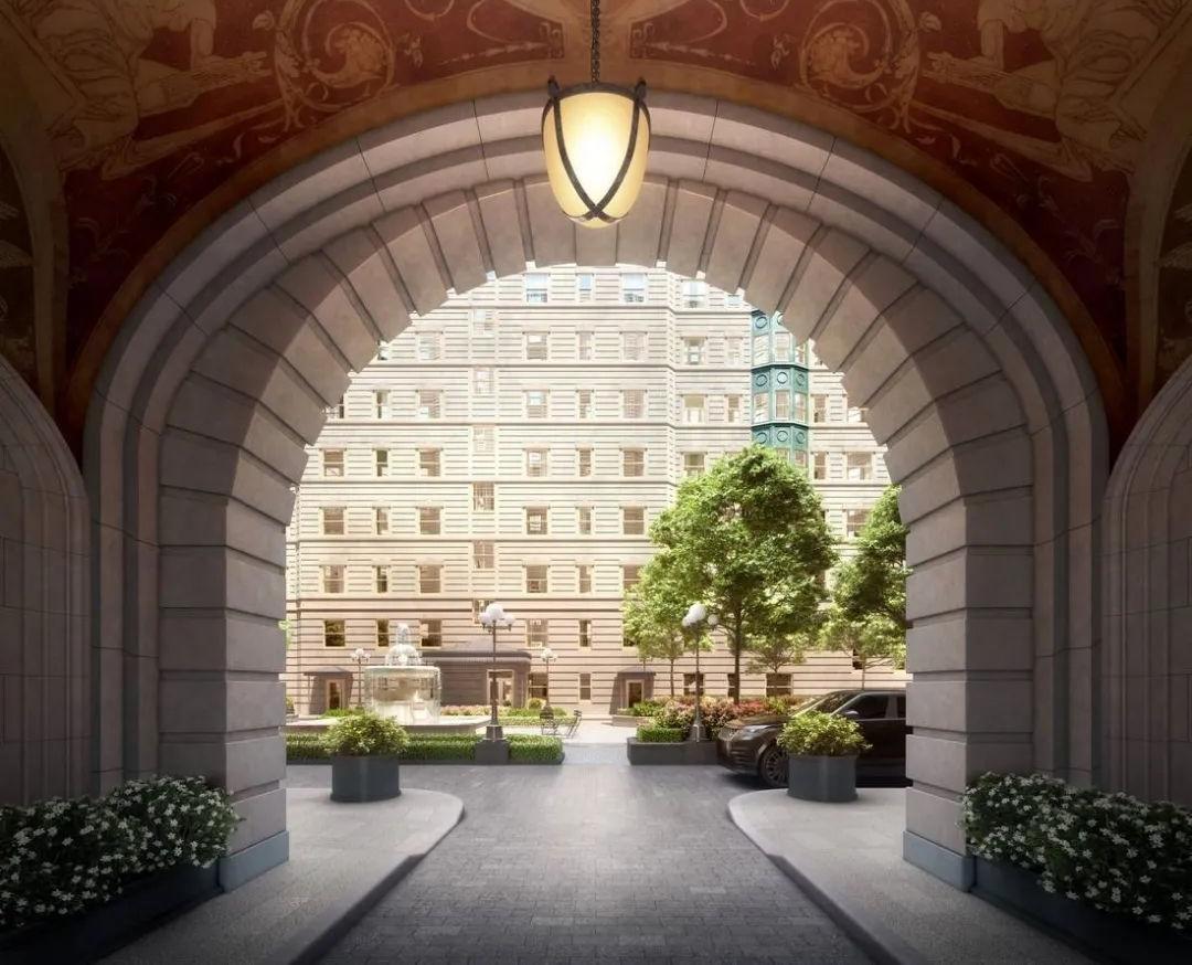 The Belnord 豪华公寓楼四居室样板房设计丨美国曼哈顿丨Anna Karlin-5