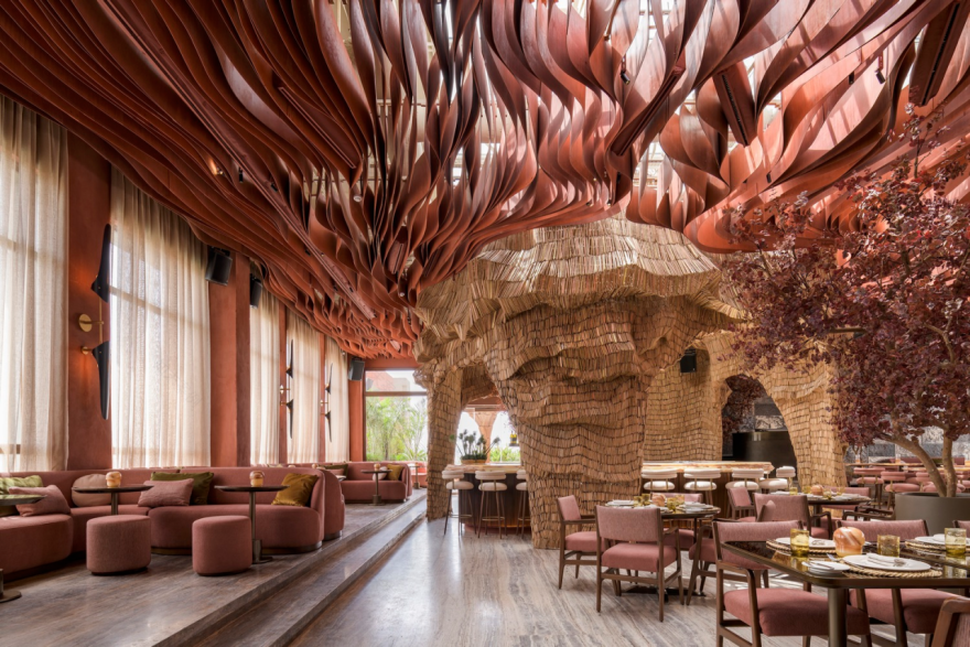 露西达餐厅酒吧丨埃及开罗丨Shahira Fahmy Architects-44