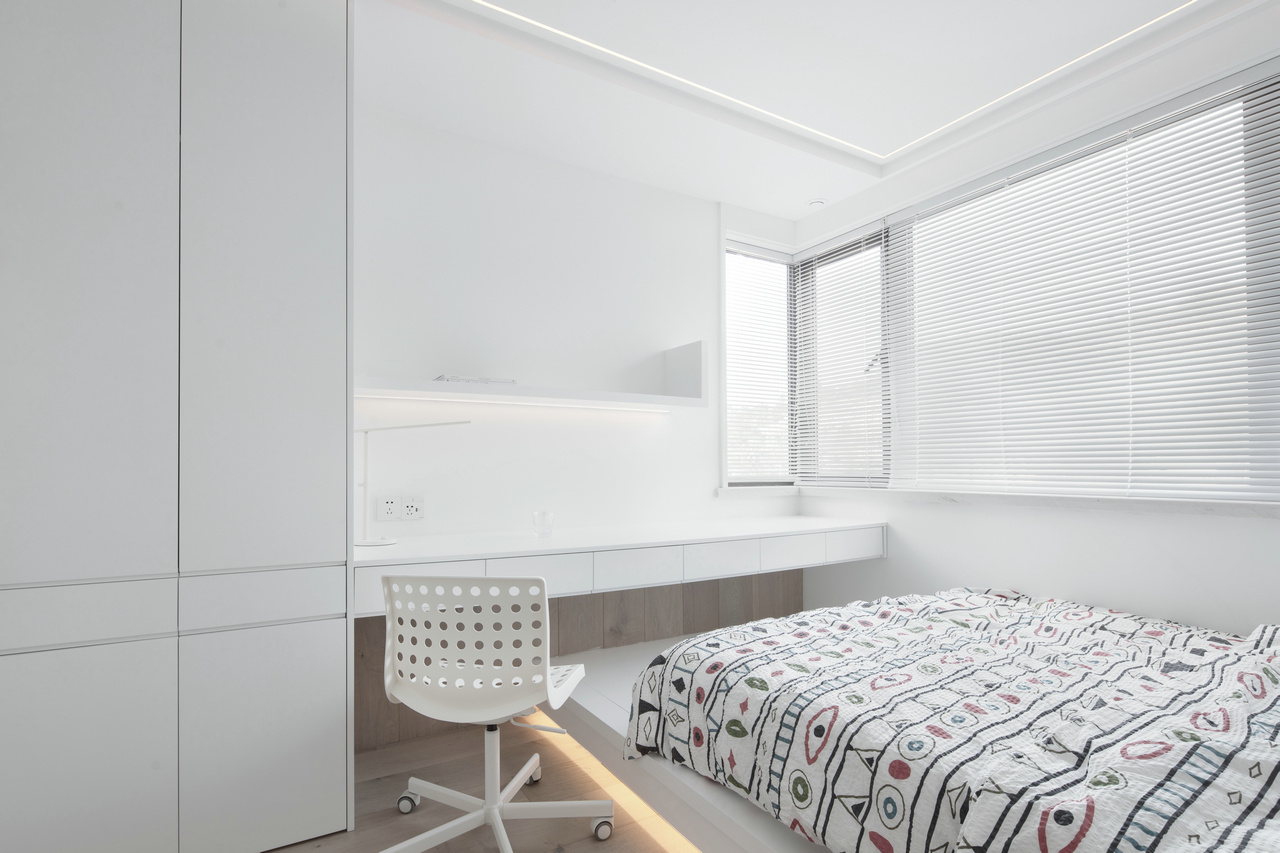 温州立体城私宅 | 白色纯净空间,释放生活压力-58