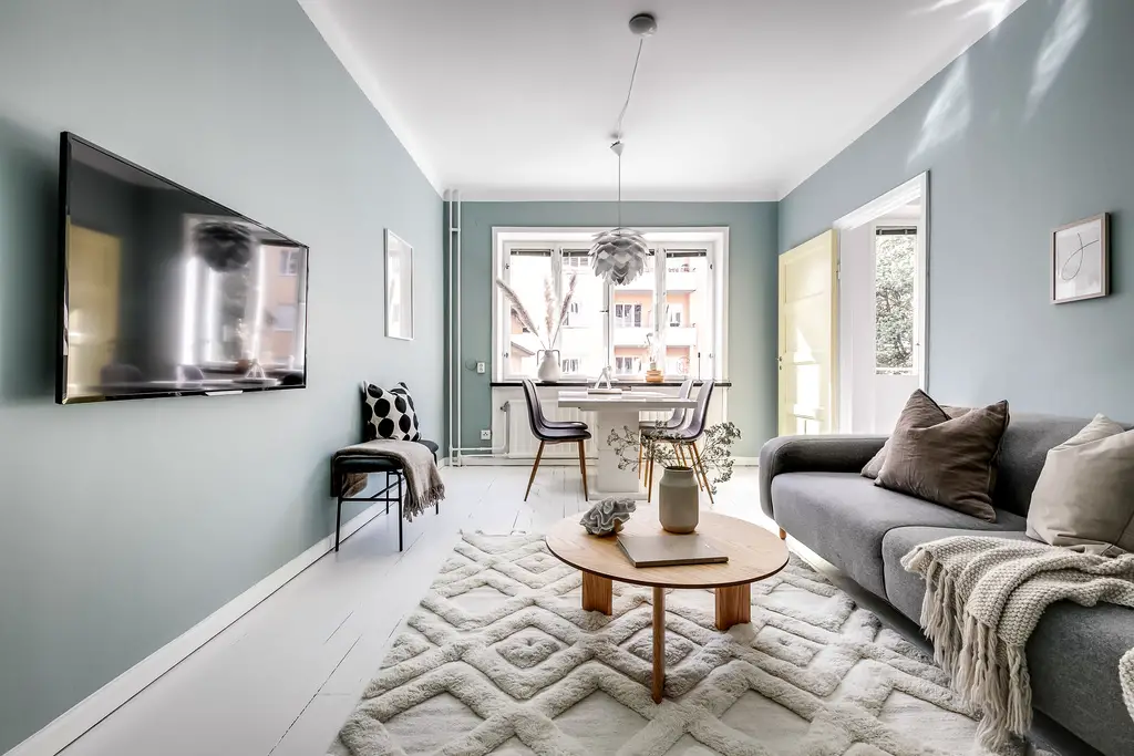 清新自然的 42m2 一室公寓设计-4