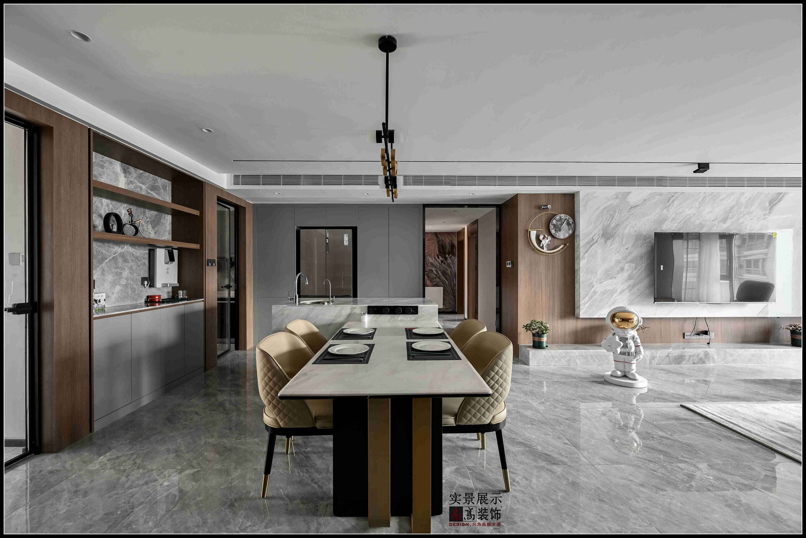 鸿源国际公馆实景呈现丨易高装饰-6