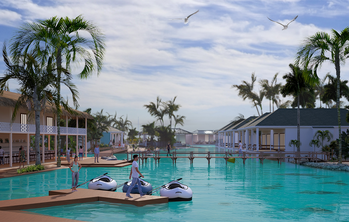 Waterfront Landscape Architecture - Turtle Island Belize - DTJ Design-9