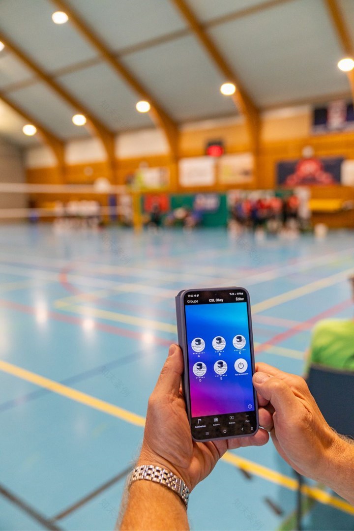 Ohey市政体育中心多功能体育馆照明改造丨比利时那慕尔丨Schréder-4