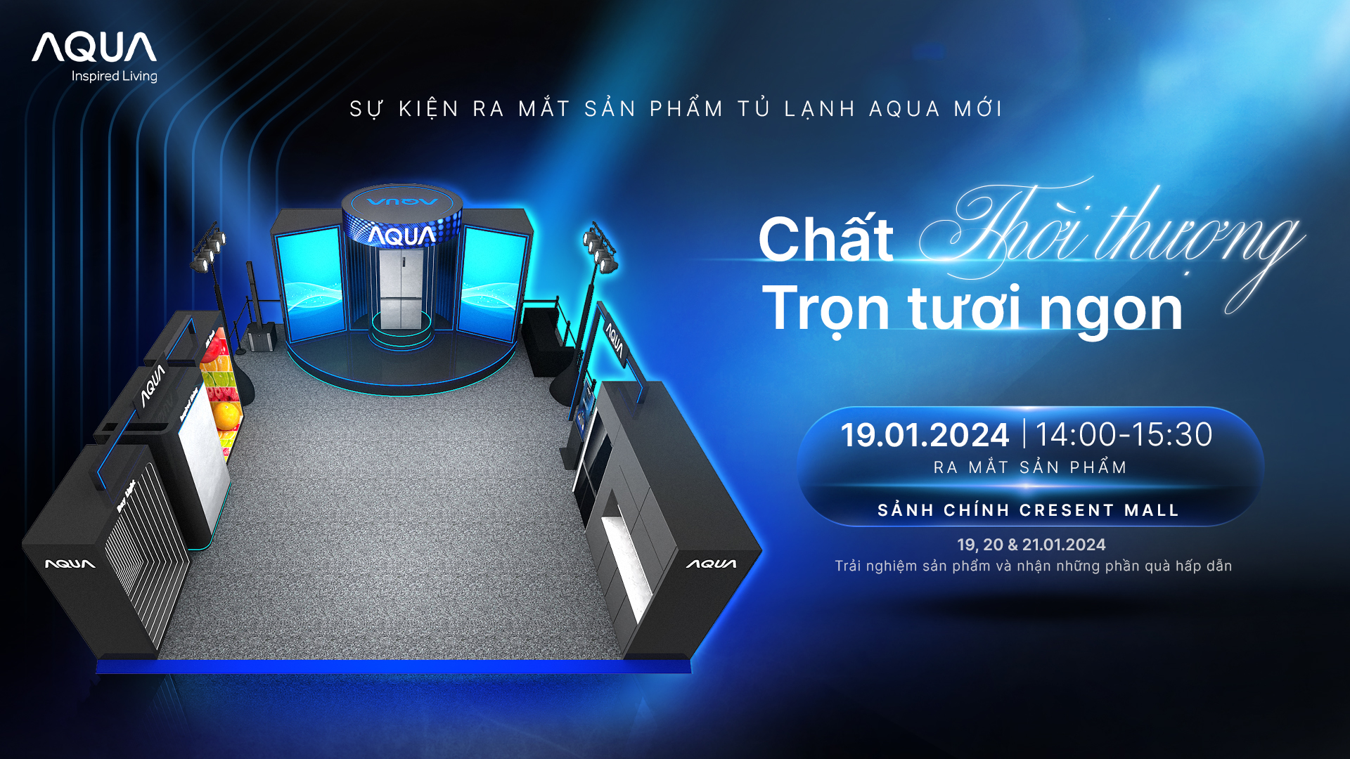 AQUA VIEWFRESH 冰箱发布会丨Huyen Tran,Hiep Nguyen,Nhan Huynh-7