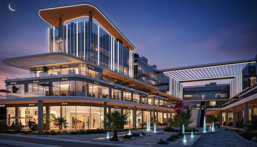 新开罗卡维购物中心丨EgyptCairo丨karma urban development-19