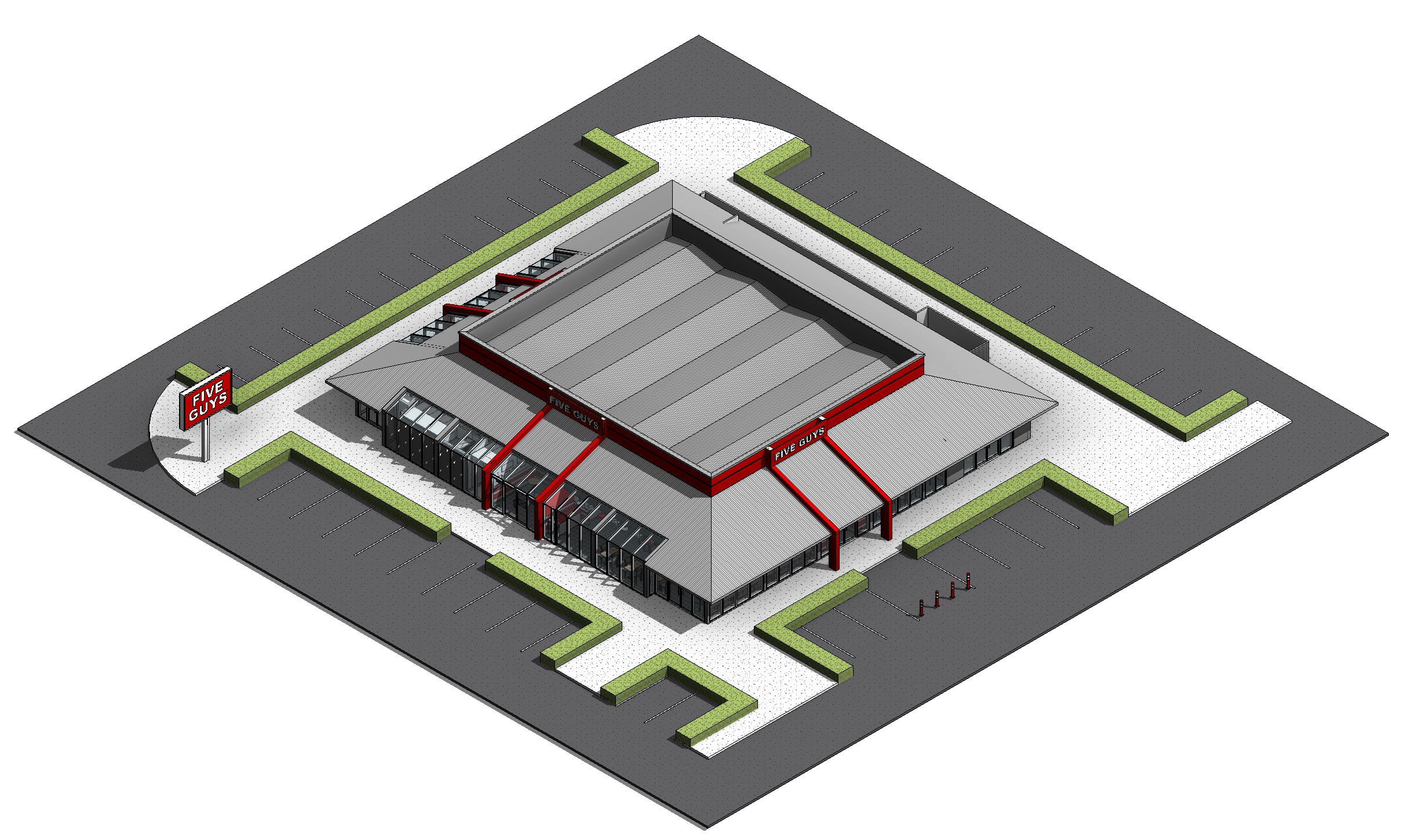 Five Guys· Penrith 快餐店设计丨澳大利亚新南威尔士丨Design Partnership Australia-69
