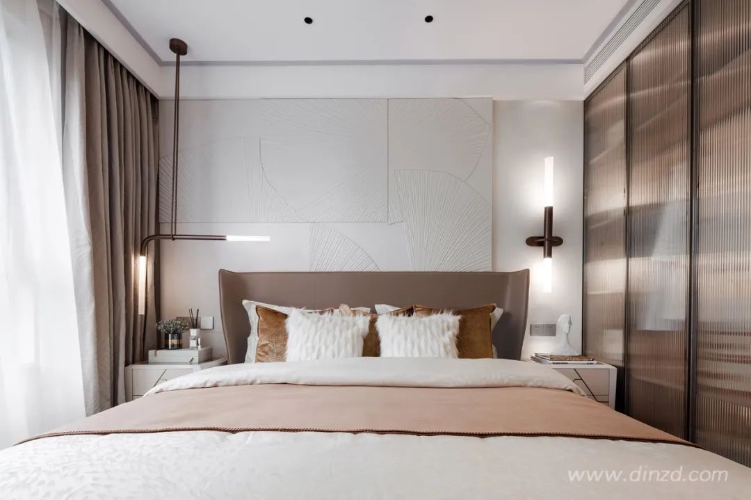 艺术无界,生活有声——烟台中海万锦洋房下叠样板间设计-17