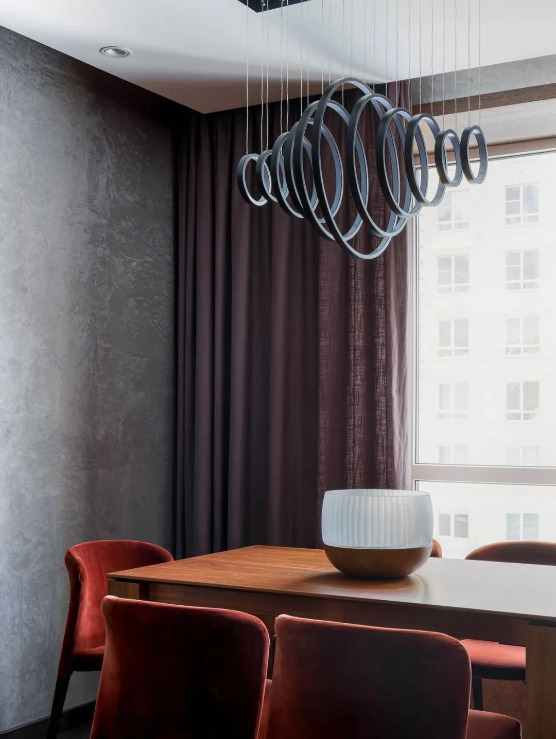 莫斯科90平深色系两居室公寓装修丨俄罗斯莫斯科丨Anastasia Kovalchuk-14