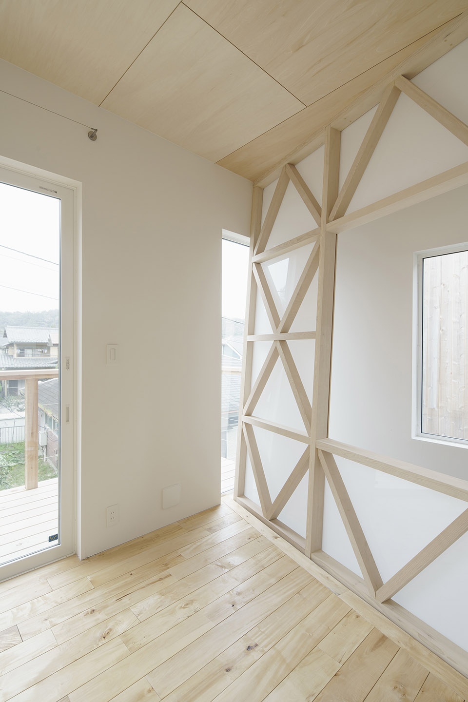 日本叶山住宅——半透明幕墙打造自由空间-18