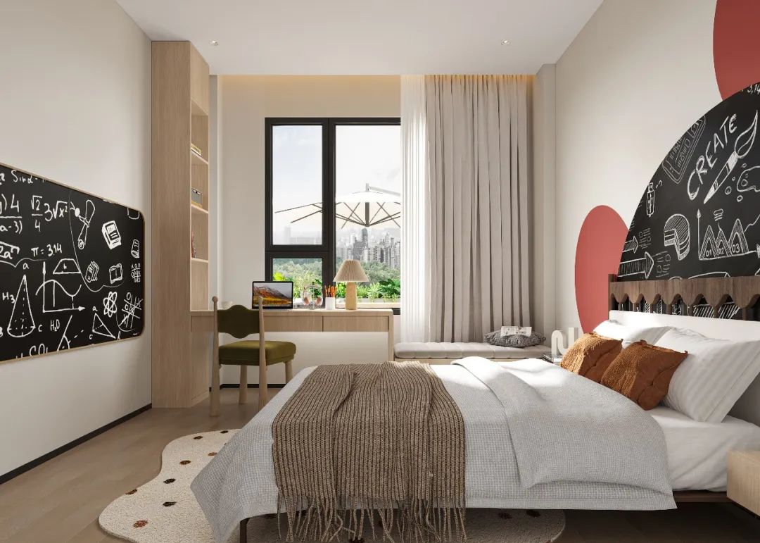 沁润之居 · 现代诗意的住宅设计丨柒颜设计-46