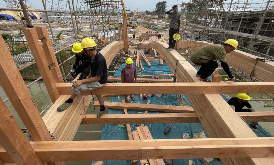 LUO studio设计的江门木质拱桥丨中国江门丨LUO studio(由罗宇杰创办)-65