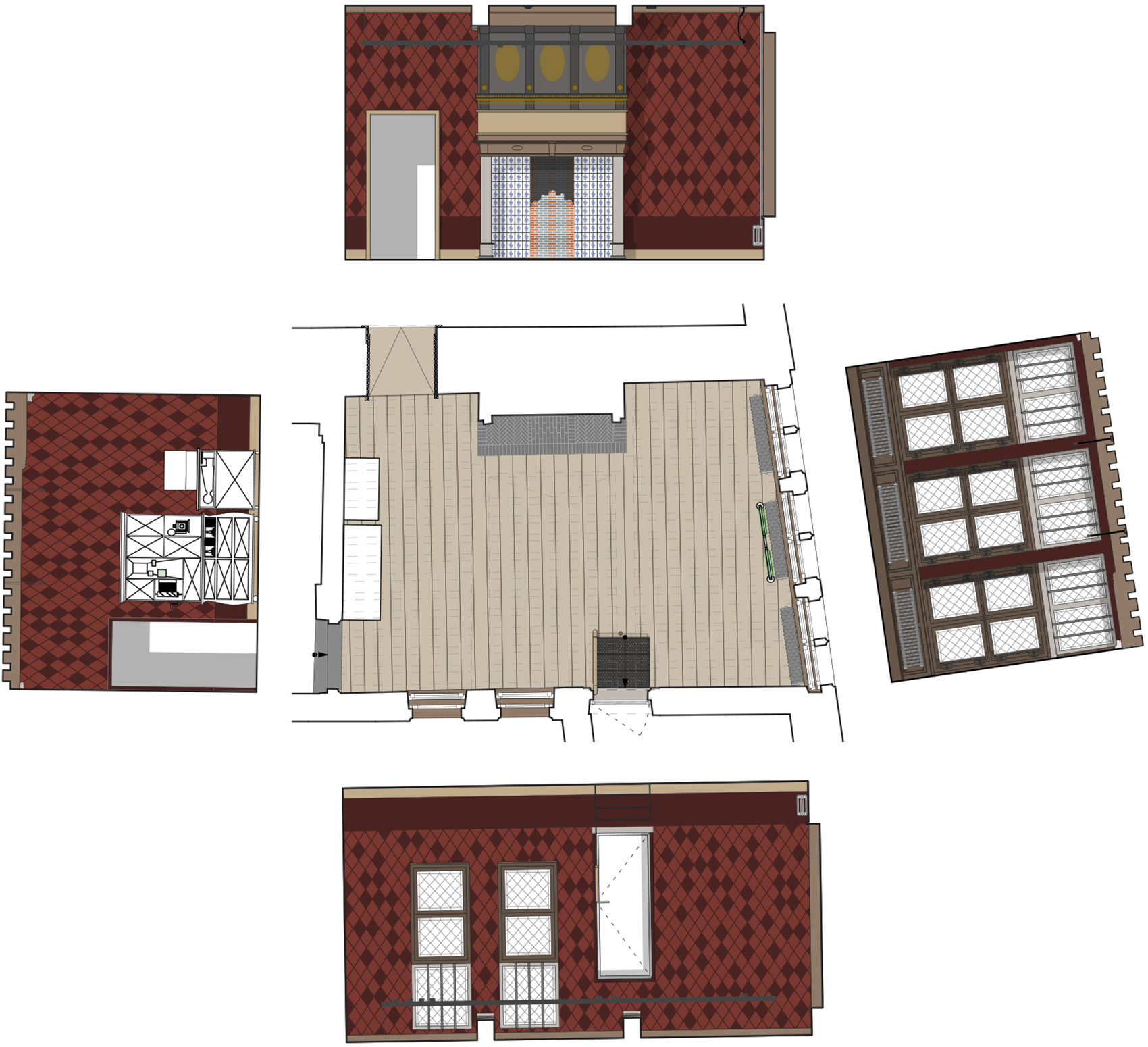 Steen 堡垒修缮丨比利时安特卫普丨noAarchitecten-57