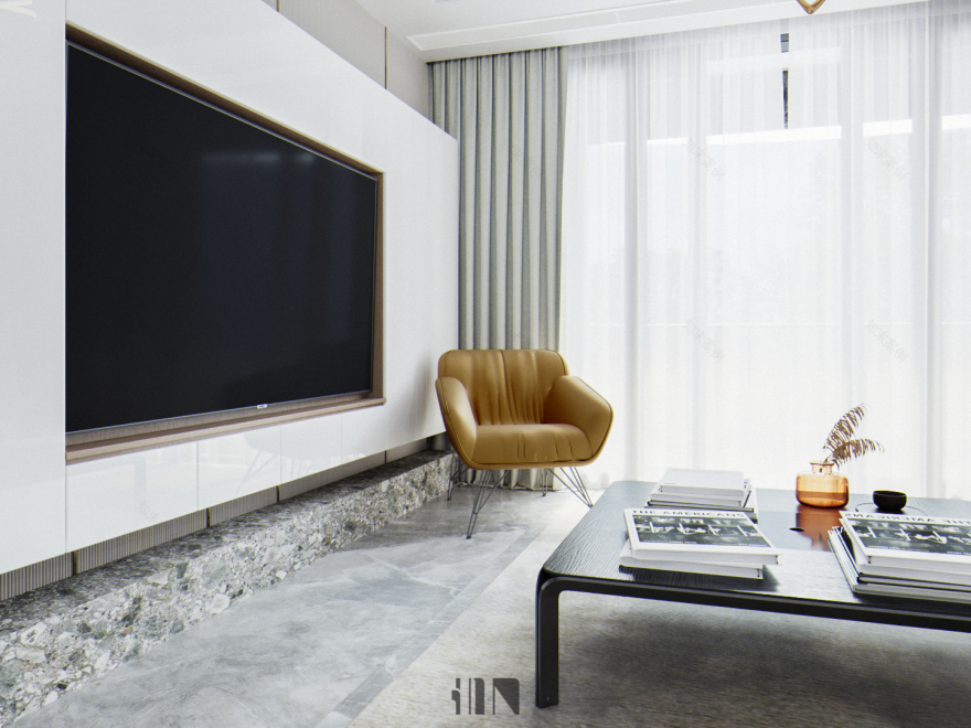 中海黄龙云起住宅设计丨内舍·石言-27