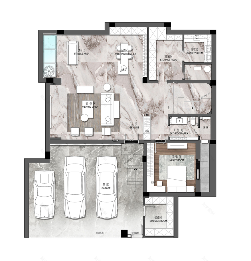 绿城玫瑰园·和光同尘丨中国淄博丨观享际SKH室内设计-86