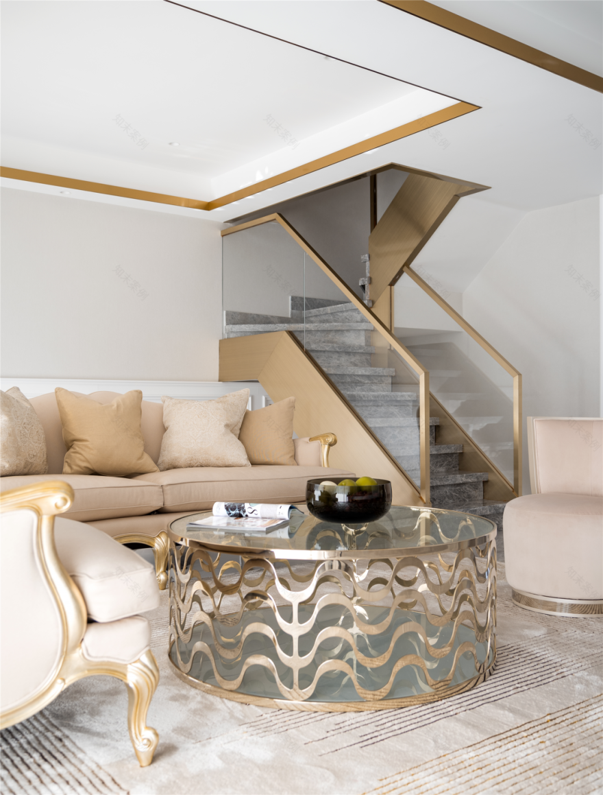 低奢凡尔赛 · 金色迷梦家居空间丨S&N DESIGN-21