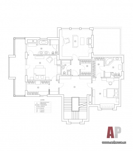 580平米经典独栋别墅室内设计丨设计师 Татьяна Цивилева-66