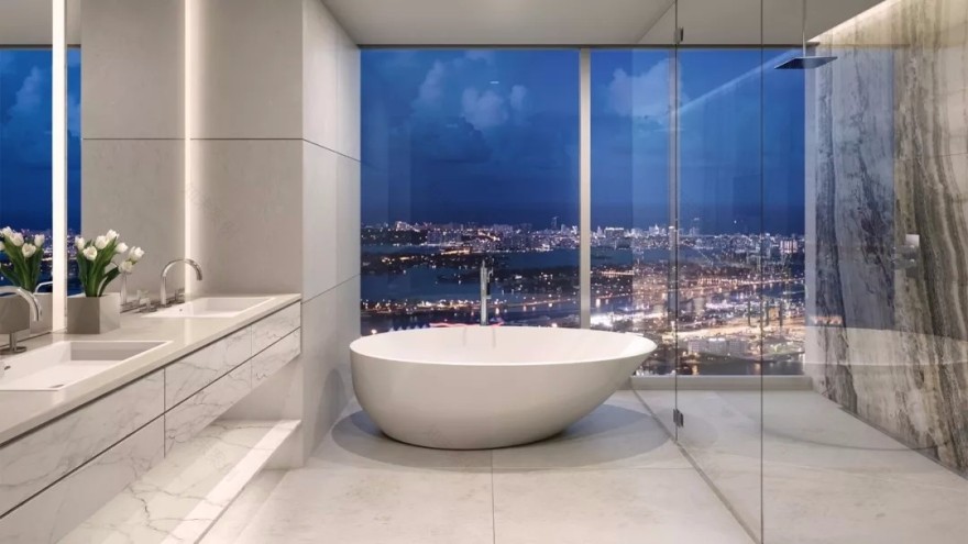迈阿密河沿岸的豪华公寓 One River Point RémiTessier-9