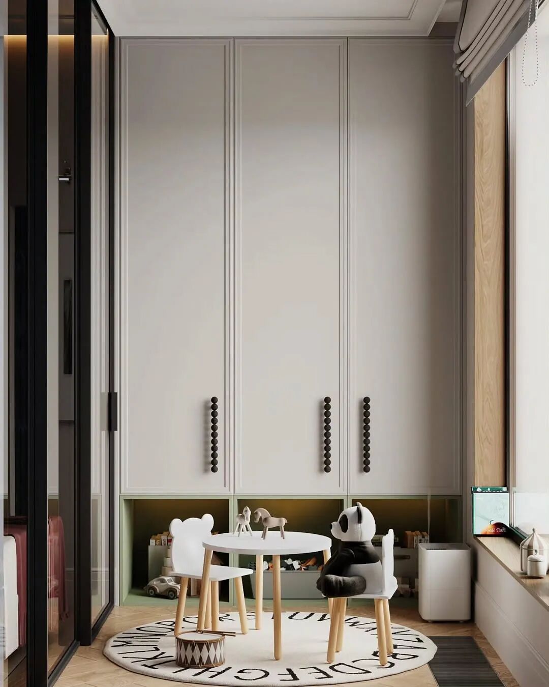 30款儿童房衣柜定制案例丨中国唐山丨业之峰-14