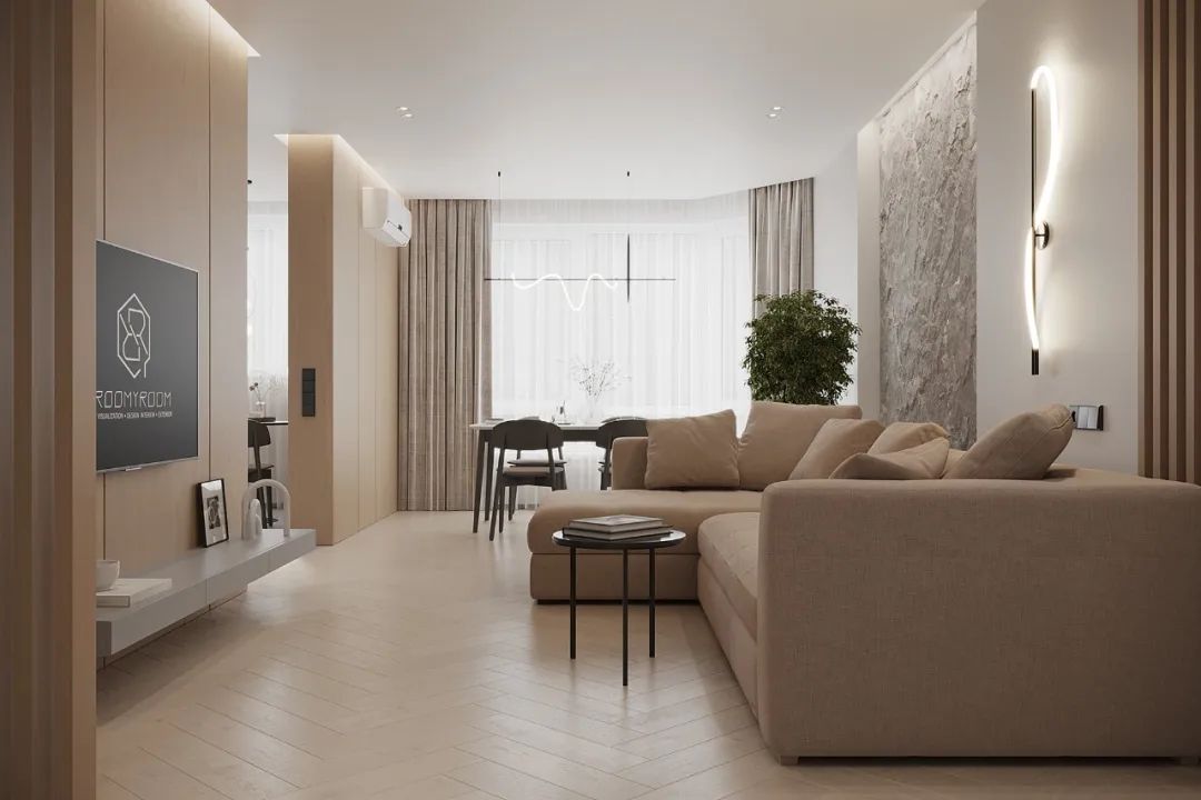 Roomy Room · 打造 108㎡现代简约温馨之家-0