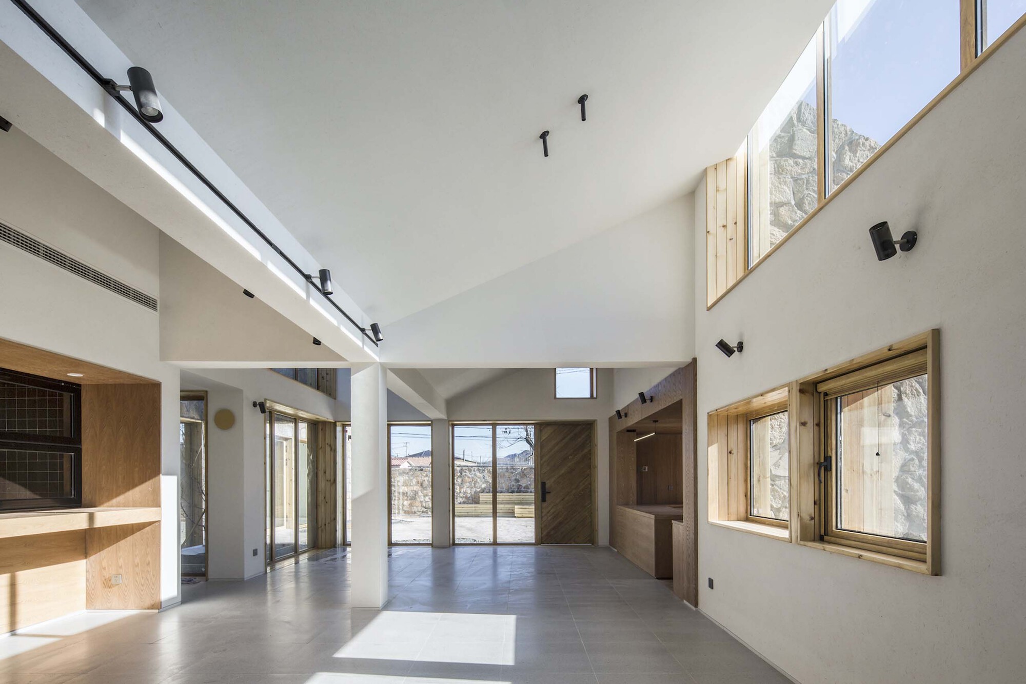 折叠式屋顶庭院住宅丨中国北京丨MAT Office-50