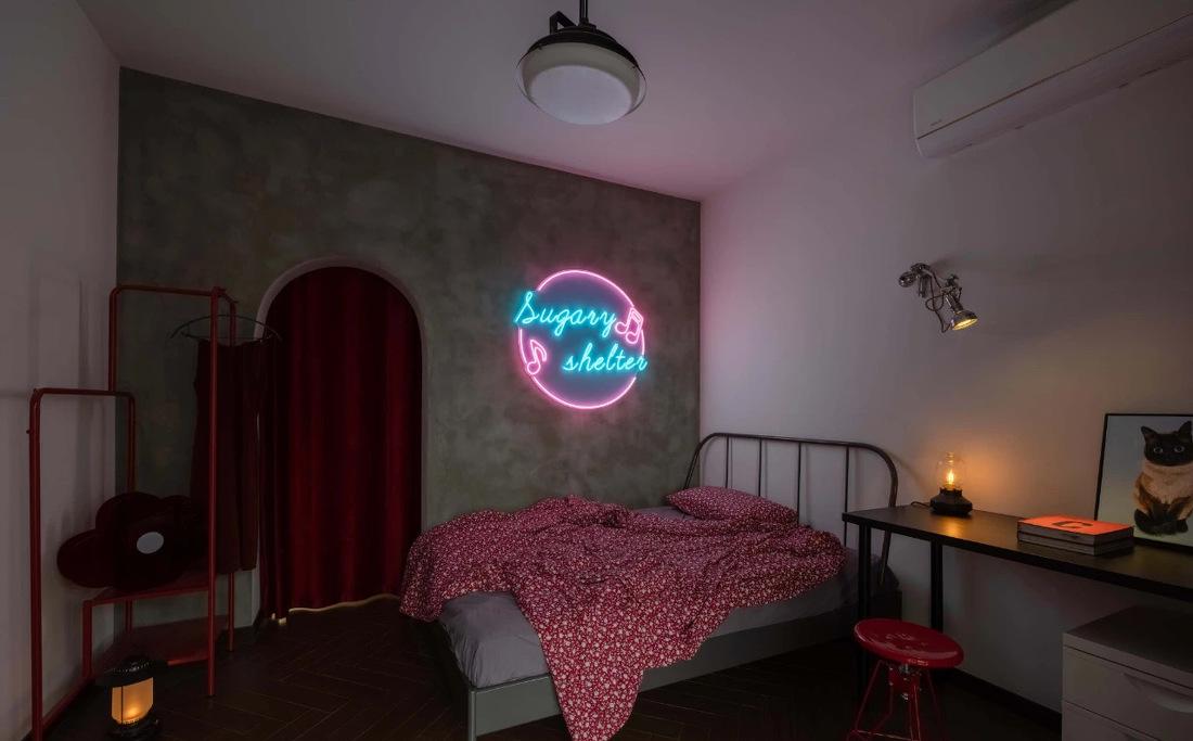 梦幻复古公寓,巧妙改造破解风水难题-115