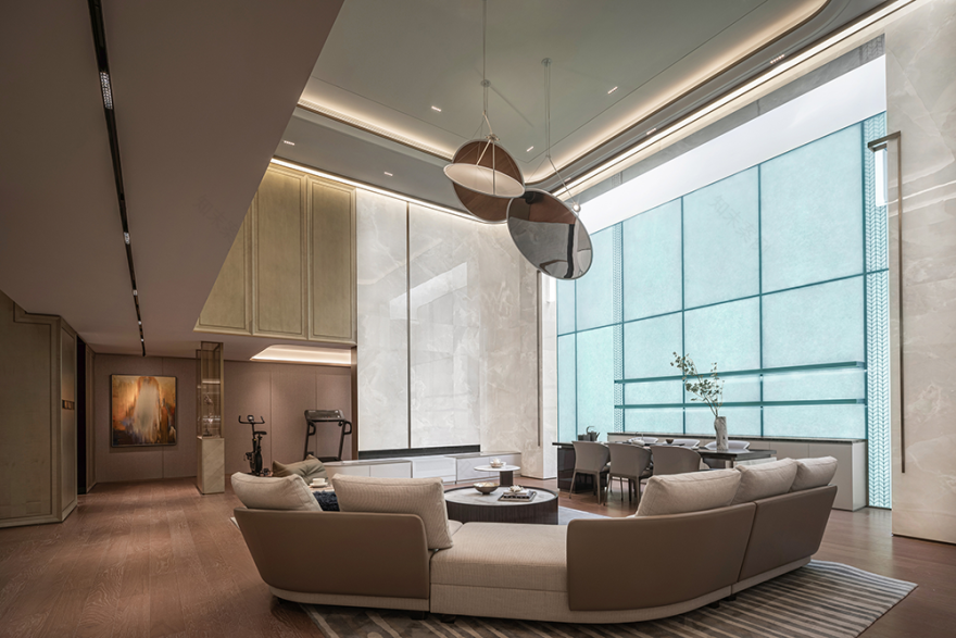 中海“樾”系列叠墅下跃样板间丨KLID达观国际建筑设计事务所-51