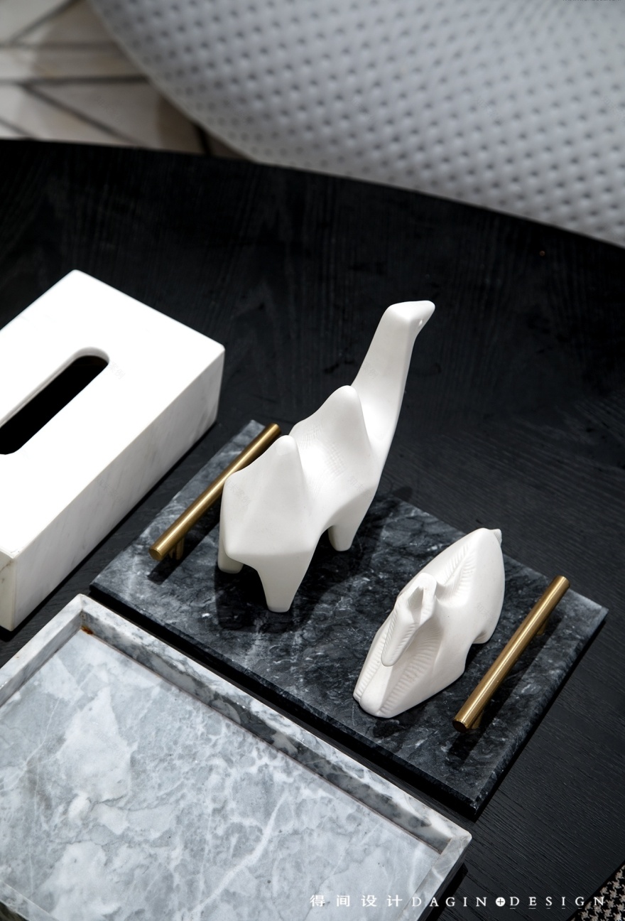 《情书》中的家 | 武汉绿地名邸公馆 130㎡四居室设计-33