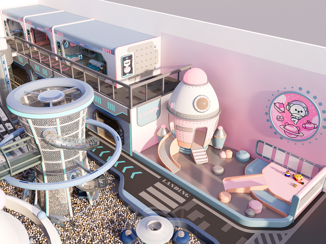 LANDING PLAYCENTRE · 澳大利亚墨尔本店-1