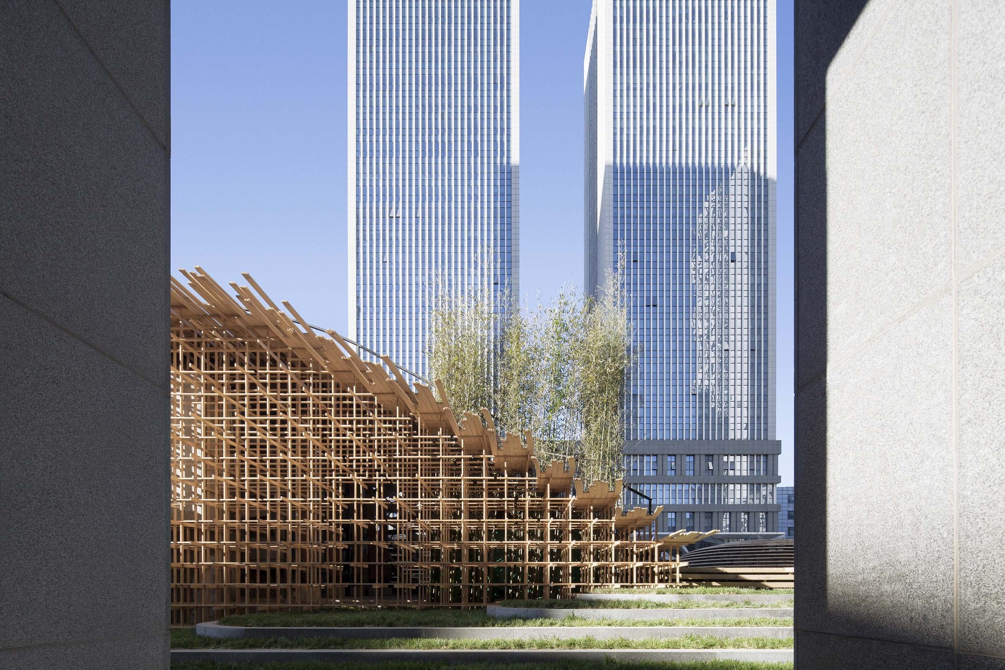 竹之山丘 · 天津智慧山山丘广场丨中国天津丨原地建筑-29