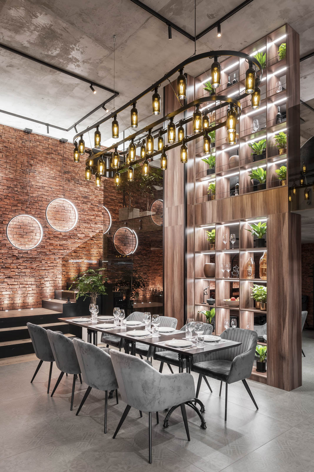 KIKU 牛排与红酒的餐厅丨AB+Partners-3