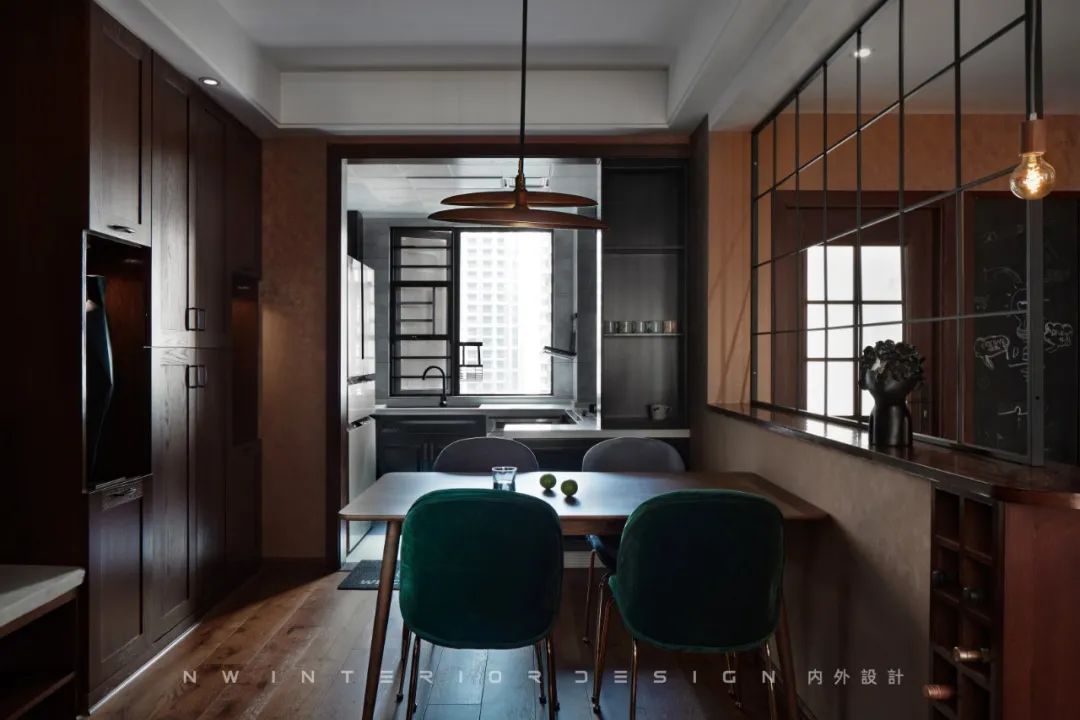 岳阳天伦国际钟宅 | 实景作品《咖啡与香草》——深色调的温馨空间-38