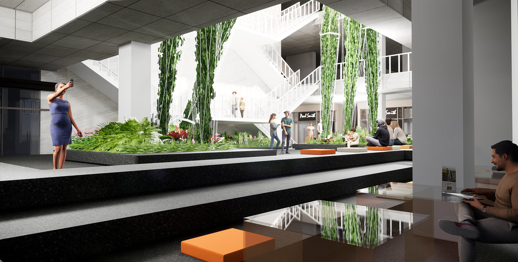 萤集·三官堂(缤虹里的商业区)丨中国宁波丨T.Workshop创浦景观设计-106