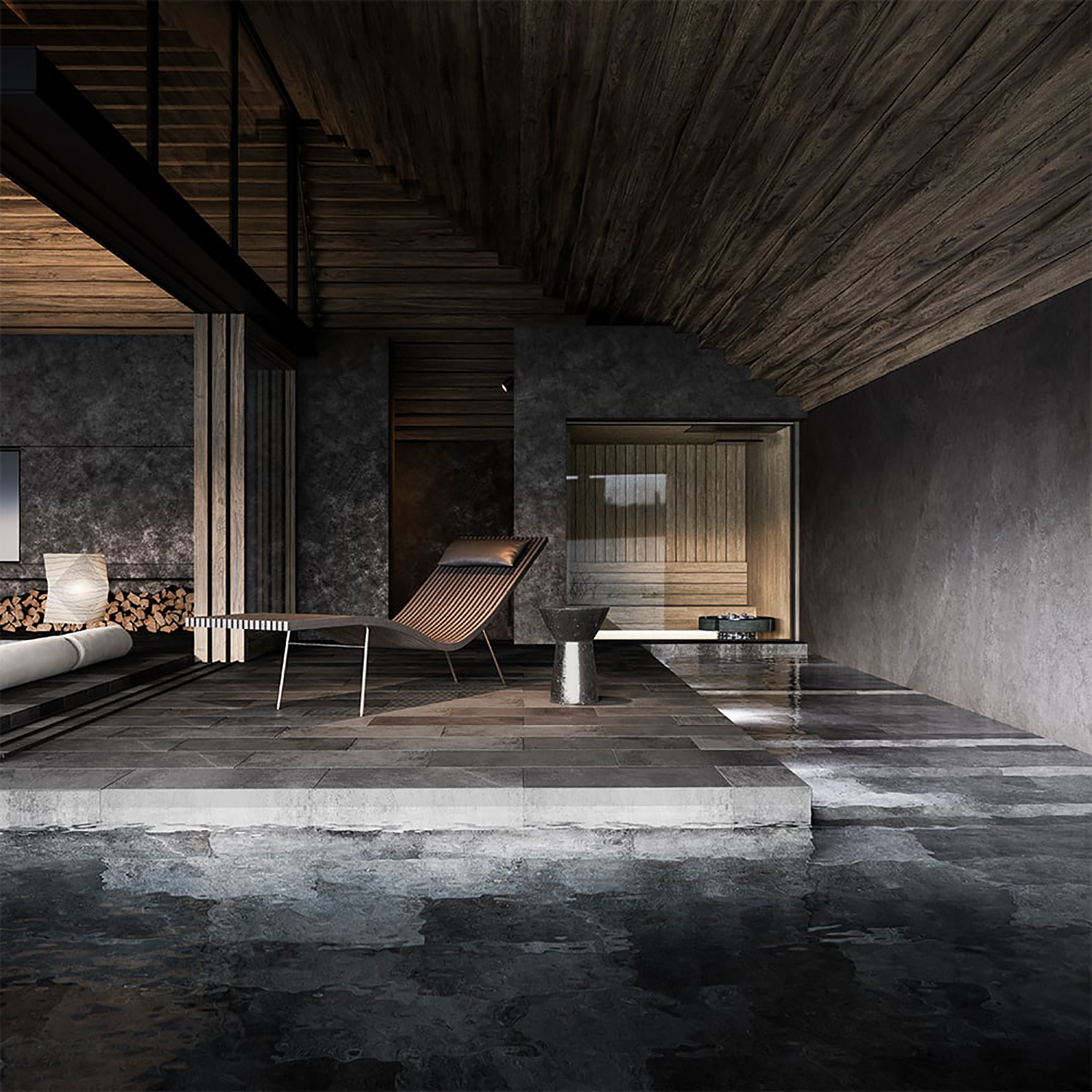 日本群马县水上町 NOT A HOTEL 温泉别墅丨SUPPOSE DESIGN OFFICE-46