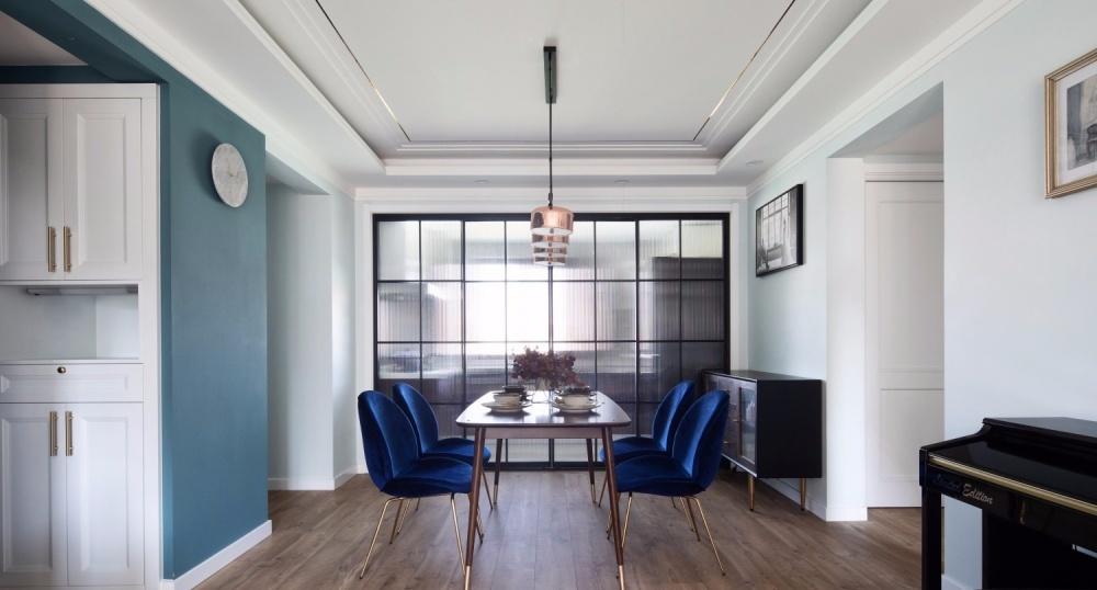 100㎡精装房变身复古轻奢，两代人的生活艺术-20