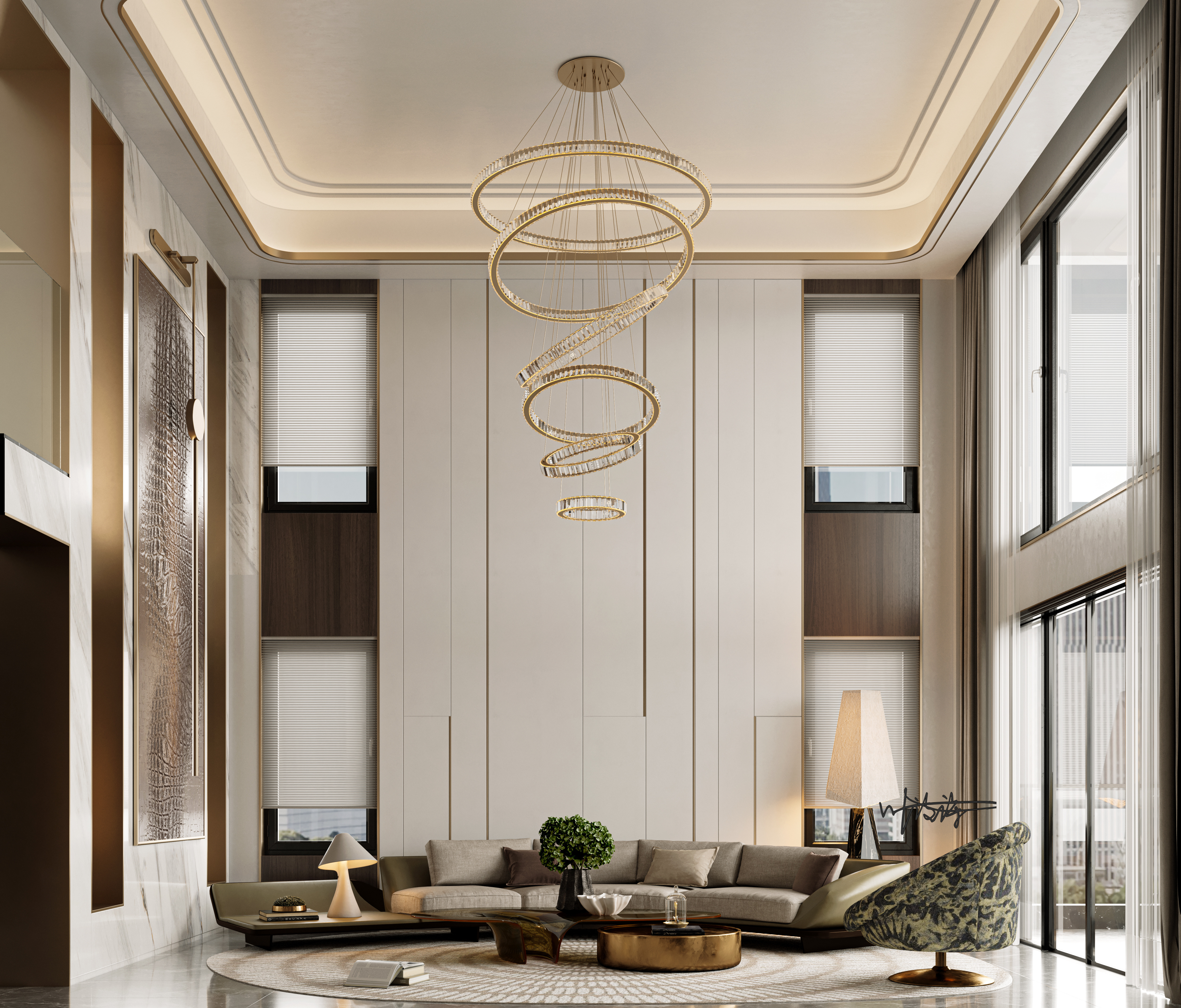 现代简约别墅，高级感满满的生活空间-0