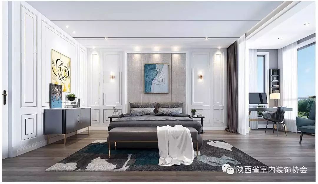 《赛高悦府》 | 现代轻奢黑白空间,低调奢华的设计典范-13