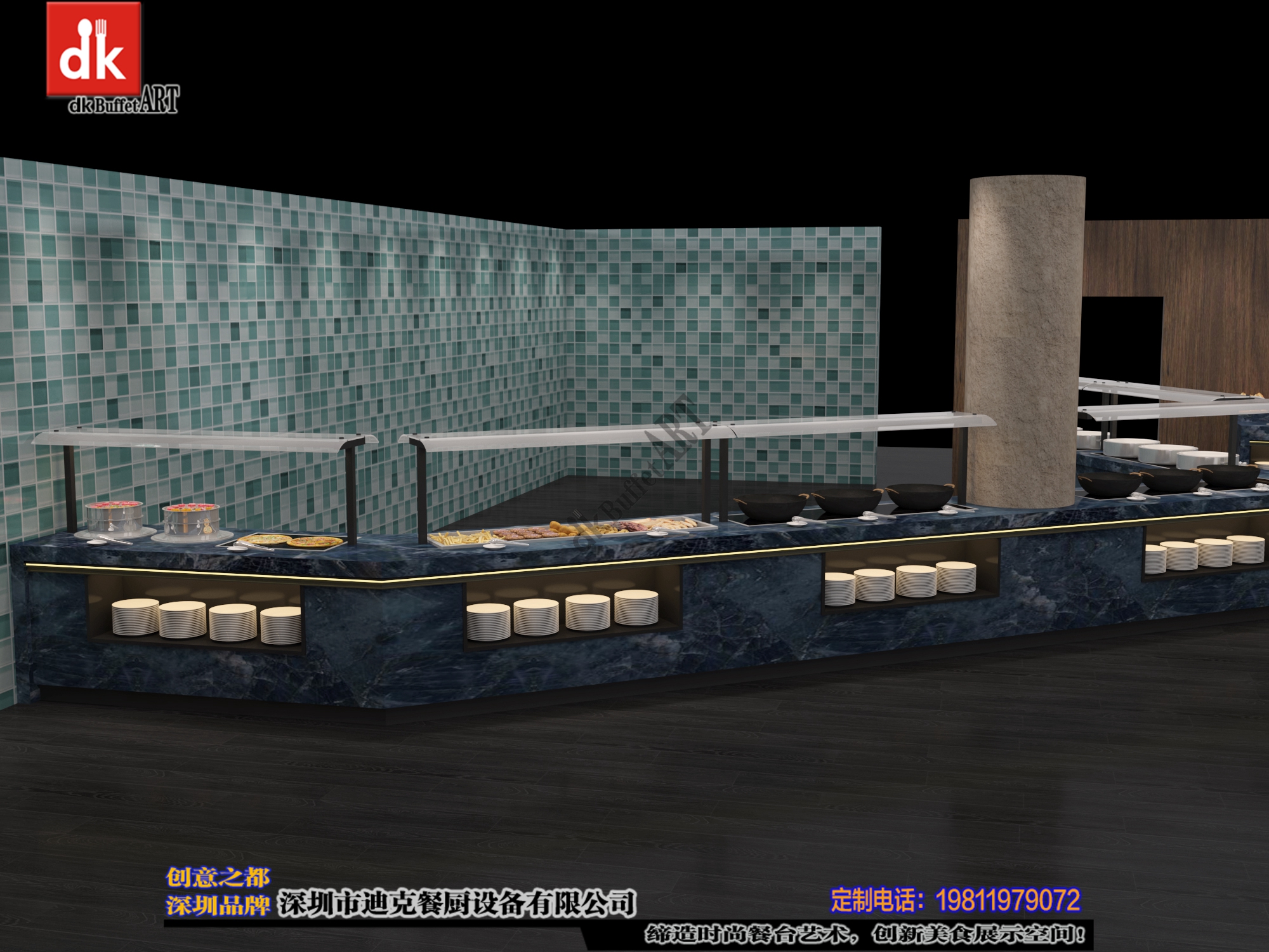 韩式烤肉餐厅设计案例-3