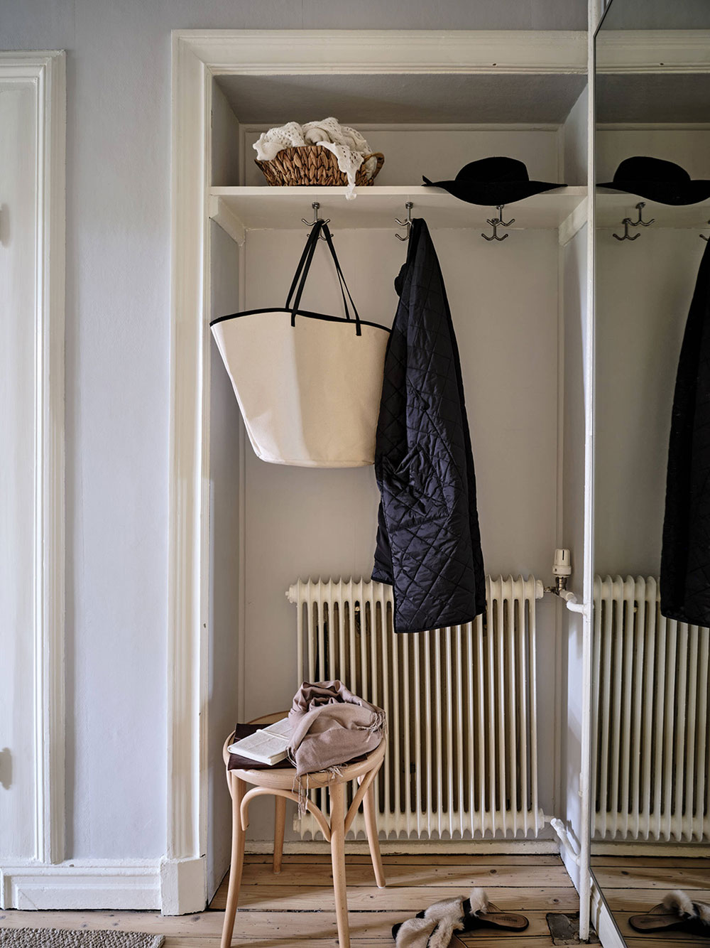 瑞典 52㎡清新自然角公寓设计-22