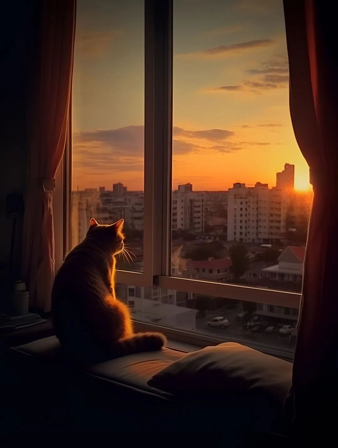 泰山院子中古奶油风设计丨中国泰安丨虫二设计-34