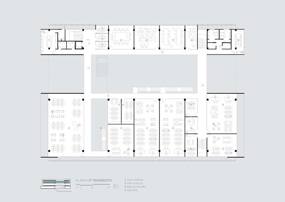 巴西集市科技园区简约设计诠释公共建筑美学-52
