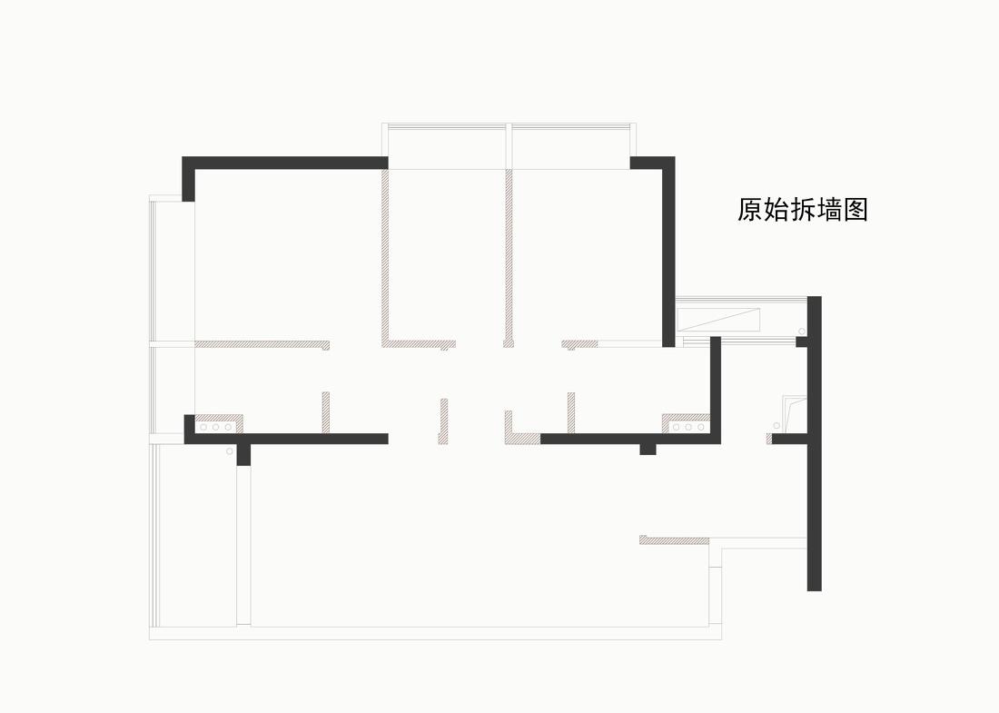 治愈山景房 · 111 平三房改两房现代简约设计-43