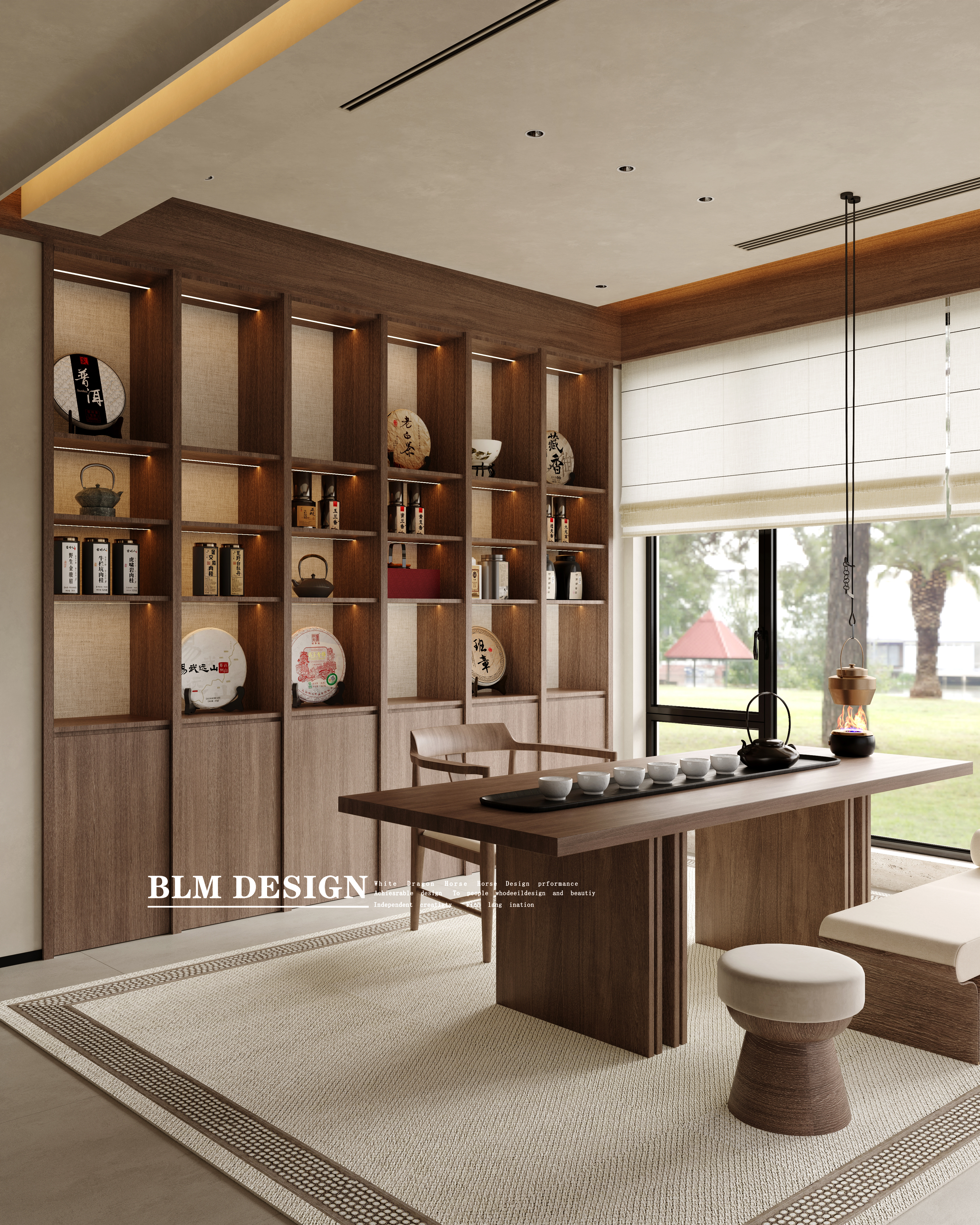 会所-白龙马效果图-17