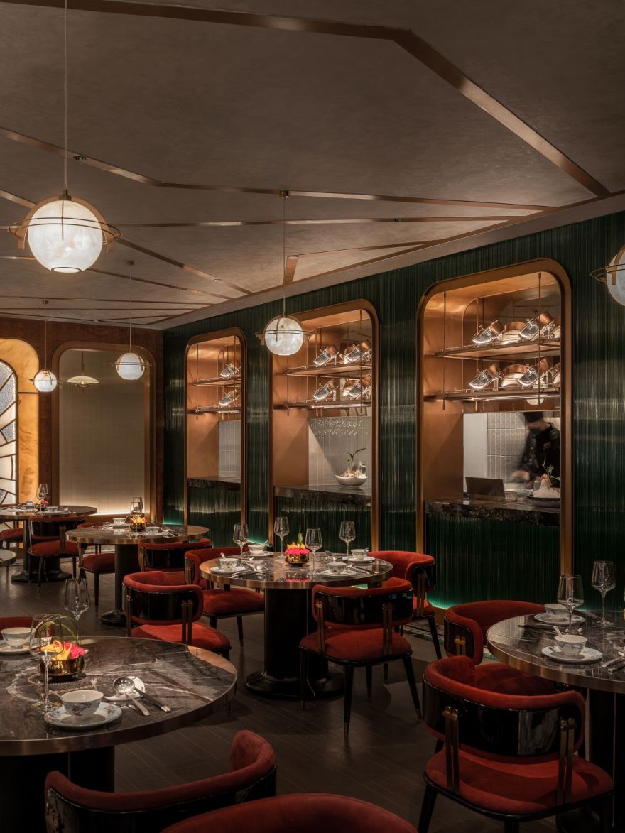 海湾荟 · 黄金地段的高端餐饮空间设计丨杭州肯纳室内设计有限公司-23