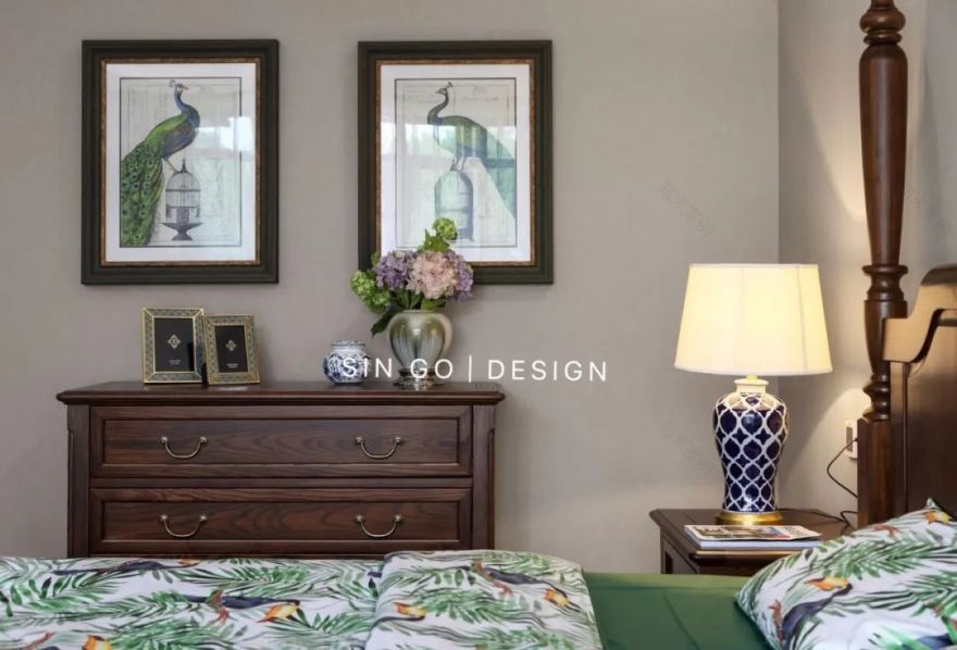 湖畔御园美式联排别墅设计丨星杰-43