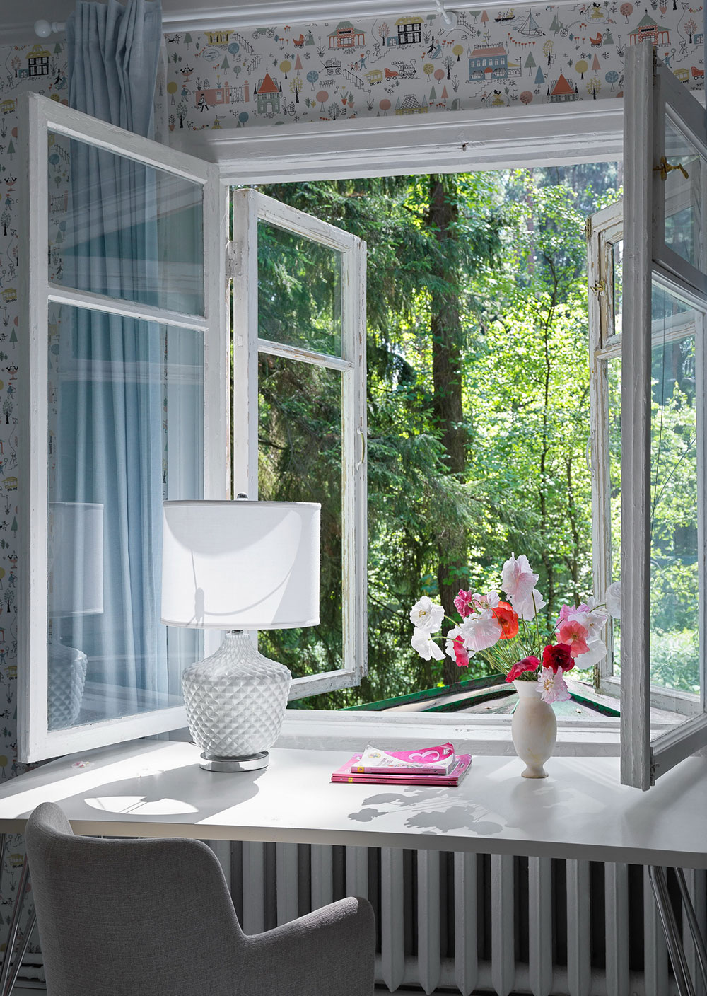 莫斯科设计师的复古夏屋改造-4