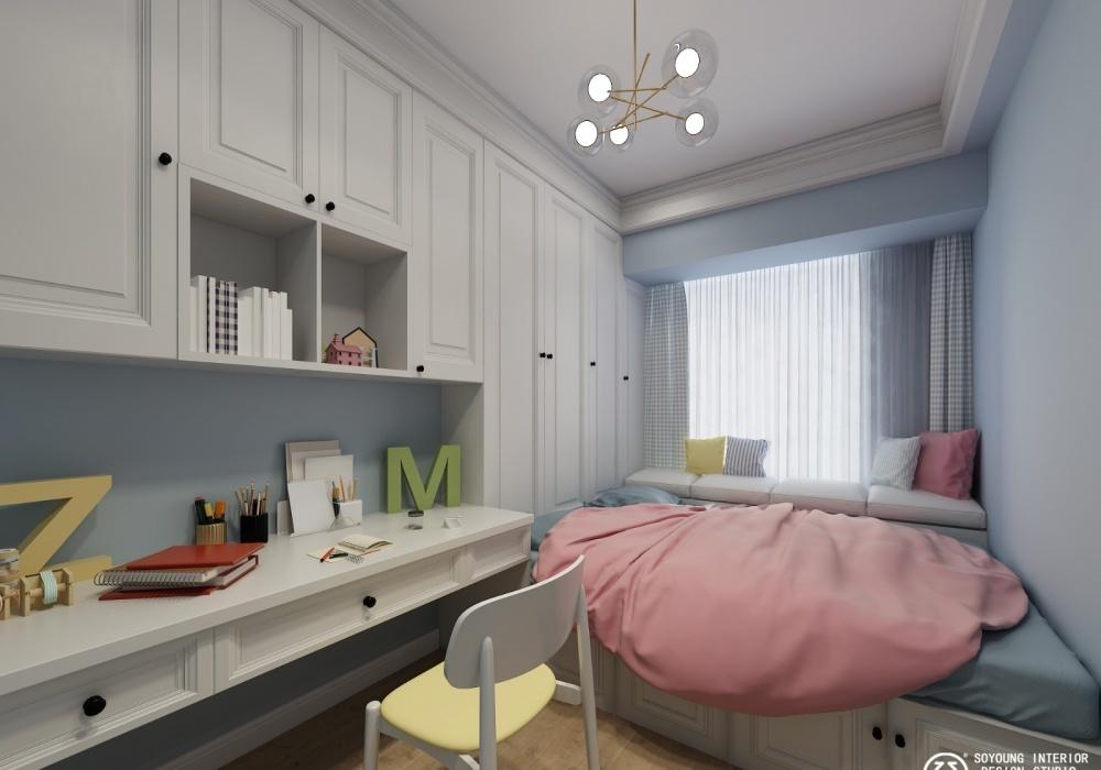 北欧轻奢美式混搭,温馨雅致生活空间-17