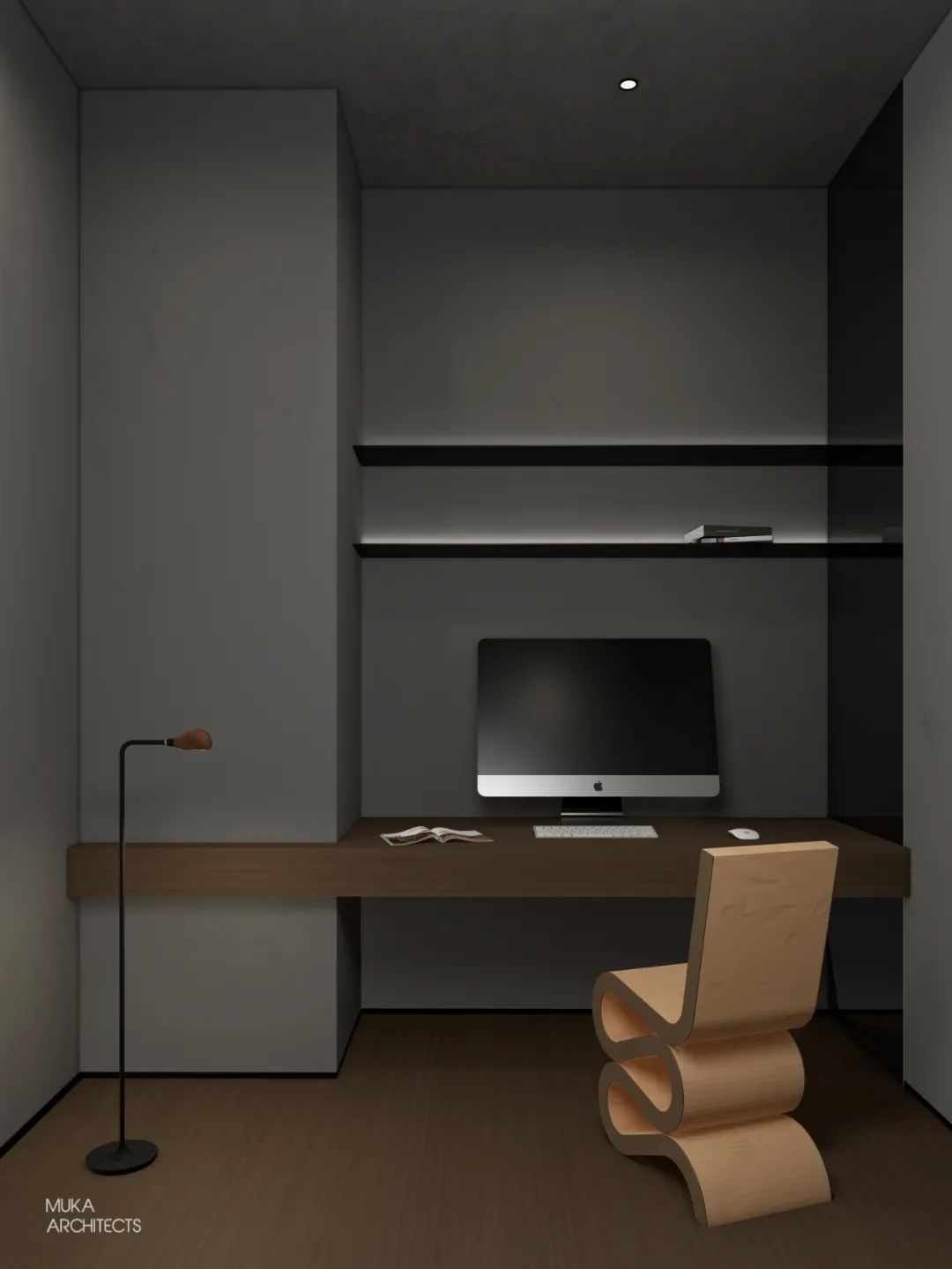 黑 Loft · 摄影师的极简诗意居住空间丨中国河北丨上海木卡建筑设计有限公司-21