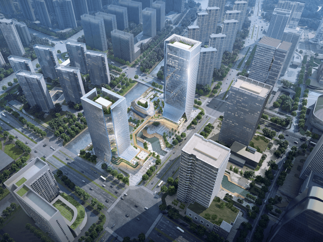 苏州高铁新城双子塔丨中国苏州丨GEN简和工作室-3